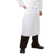 画像をギャラリービューアに読み込む, 腰下調理前掛け【ホワイト】 77016