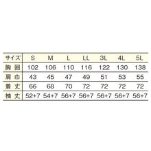 画像をギャラリービューアに読み込む, サイズ表