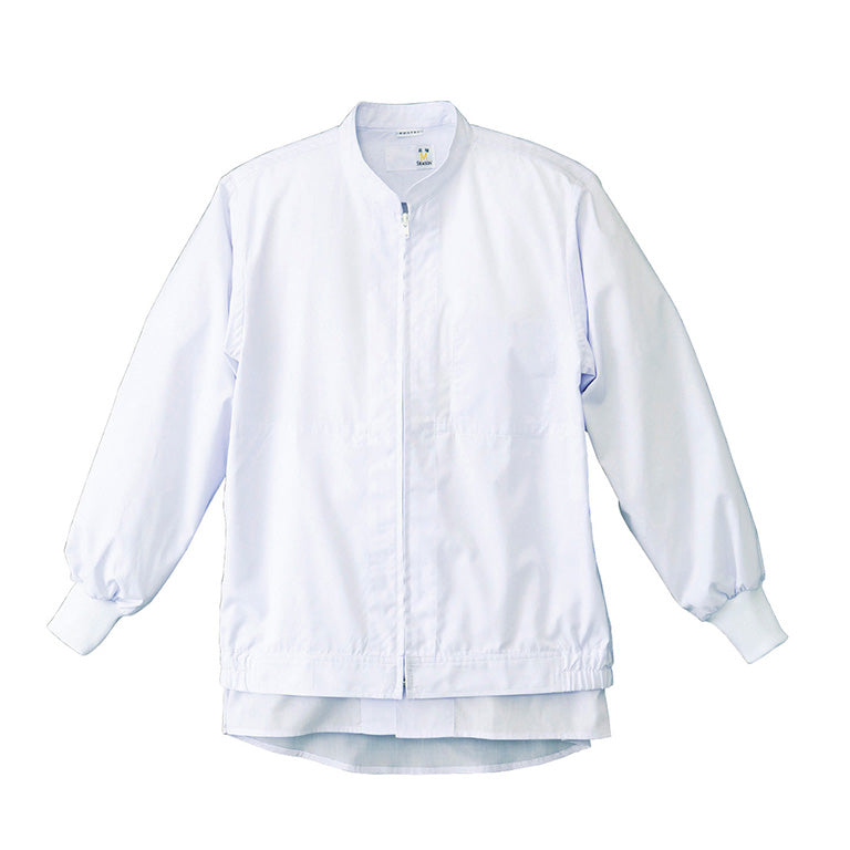 ジャンパー【ホワイト】 ［男女兼用］［制電］FP1711 食品工場作業着