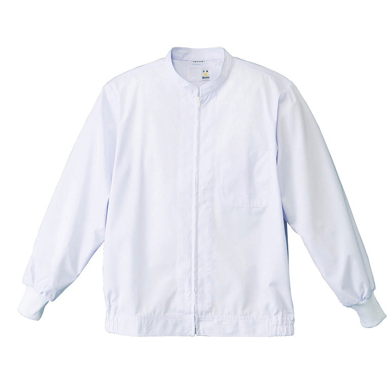 ジャンパー【ホワイト】［男女兼用］［制電］ FP1712 食品工場作業着