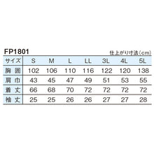 画像をギャラリービューアに読み込む, サイズ表