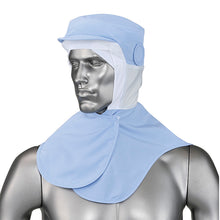 画像をギャラリービューアに読み込む, 吸汗速乾ケープ頭巾【ブルー】