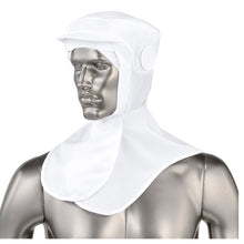 画像をギャラリービューアに読み込む, 吸汗速乾ケープ頭巾【ホワイト】