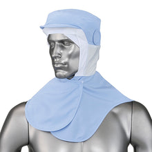画像をギャラリービューアに読み込む, 吸汗速乾ケープ頭巾【ブルー】